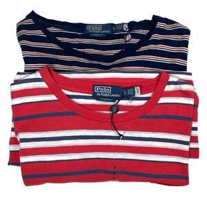 Polo Ralph Lauren Women’s Stripe T-Shirt R67 Set of 2